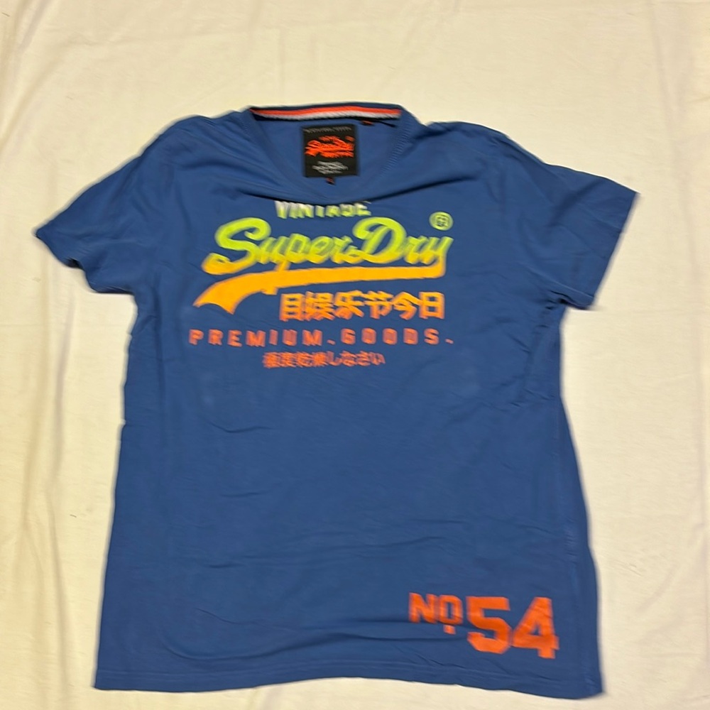 SuperDry Men’s Black Label Premium Entry T-shirt size XXL